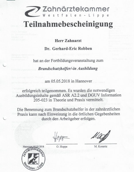 Wissen, was zu tun ist − auch im Brandfall