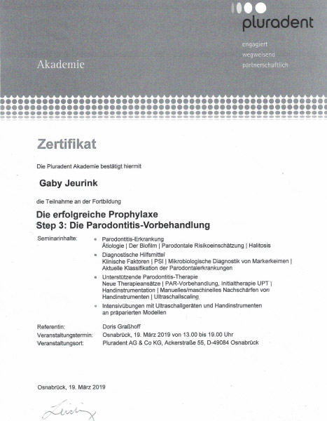 Von Strahlenschutz und Parodontitis-Prophylaxe