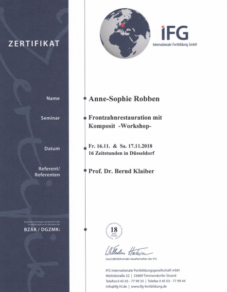 Frontzahnschäden unauffällig reparieren